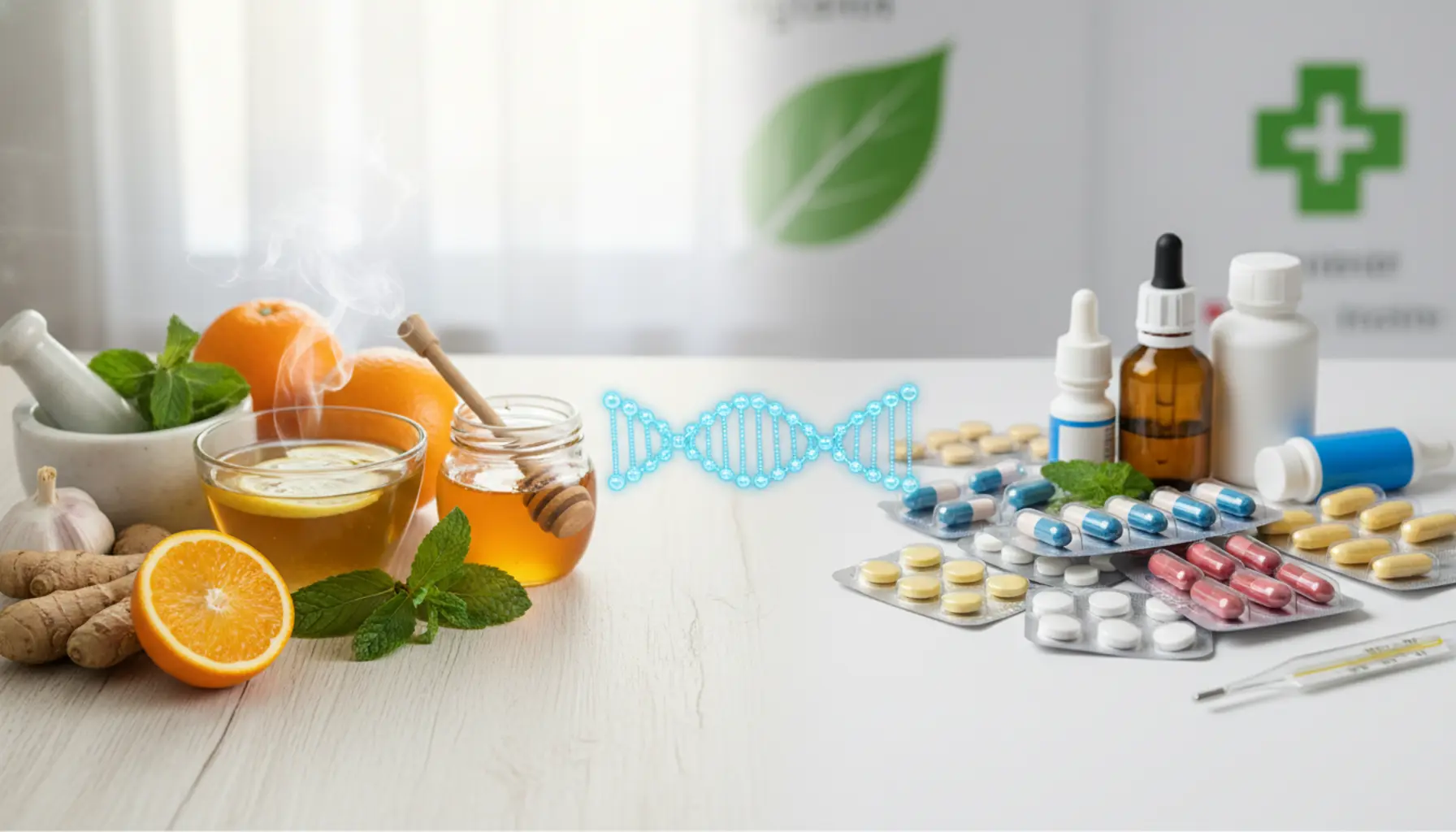 Przeciwwirusowe naturalne wsparcie podczas przeziębienia i grypy